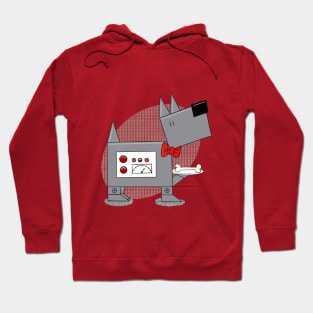 Robot Scottie Dog Hoodie